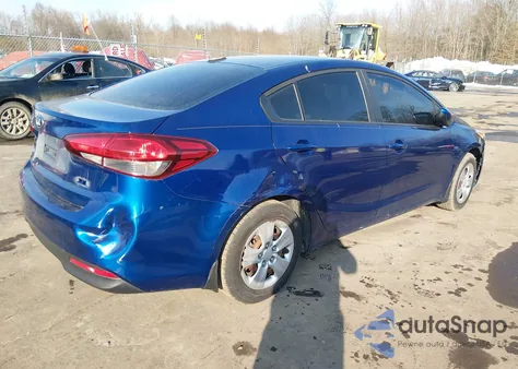 2017 Kia Forte Lx из США, поврежденный, VIN 3KPFK4A76HE149989